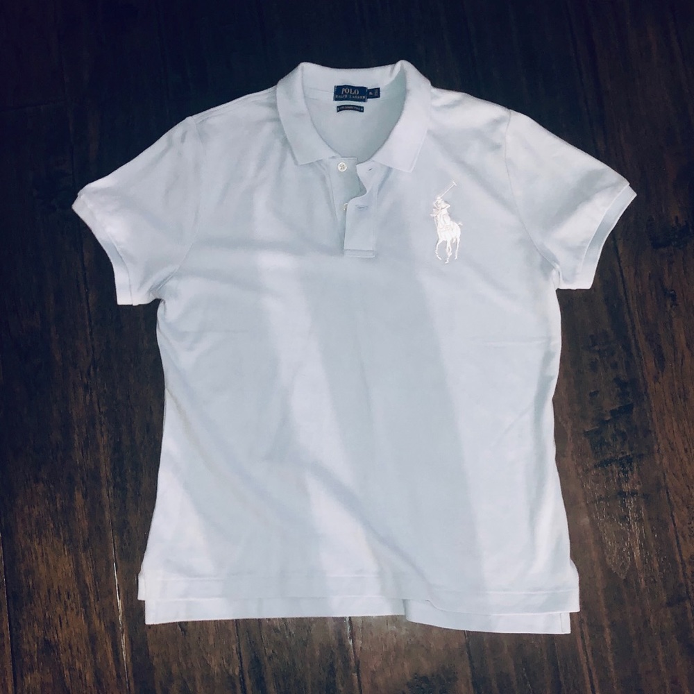 Polo Ralph Lauren Women’s XL SlimFit pale blue